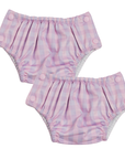 Econaps Reusable Swim Nappy 2 pack - Lilac - Large 11-13kg