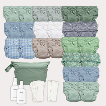 Full Time Cloth Bundle - Blues & Greens