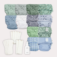 Part-Time Cloth Bundle - Blues & Greens