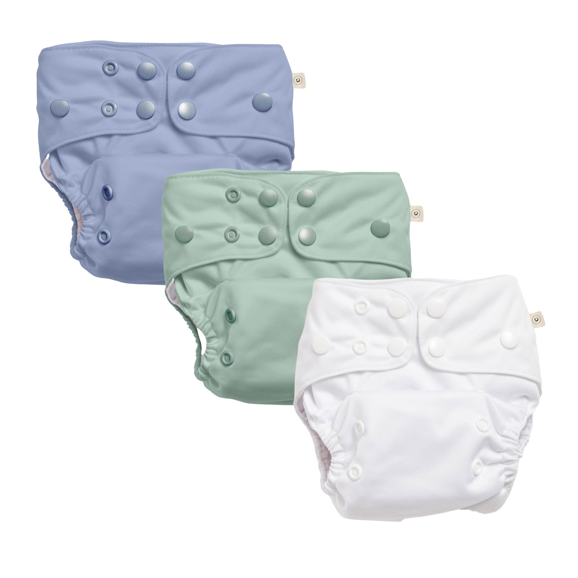 EcoNaps Reusable Eco Cloth Nappy 3 Pack - For Him