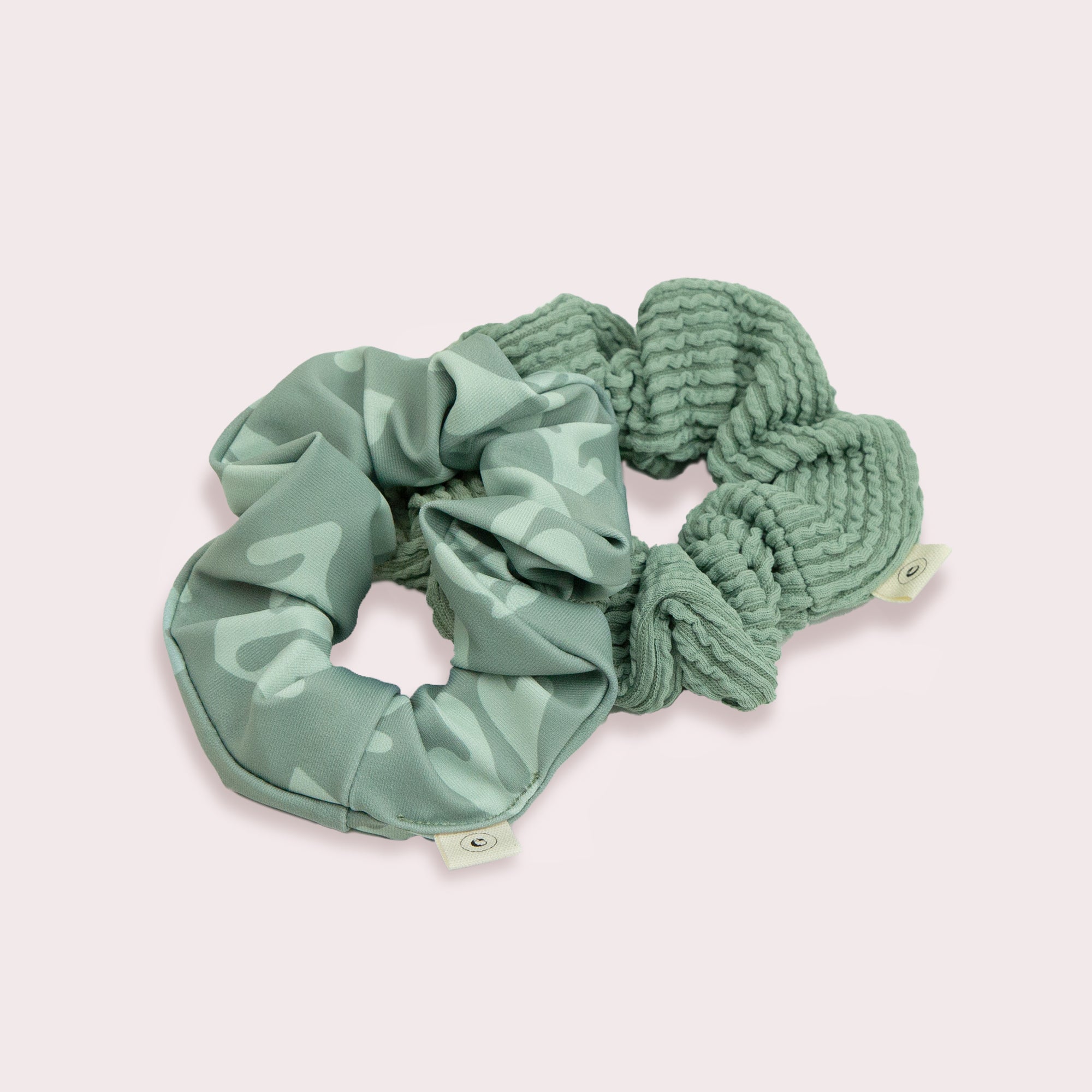 Olive Scrunchie | 2 Pack