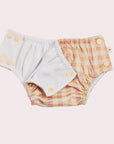 Econaps Reusable Swim Nappy 2 pack - Buttercup - Medium 7-11kg