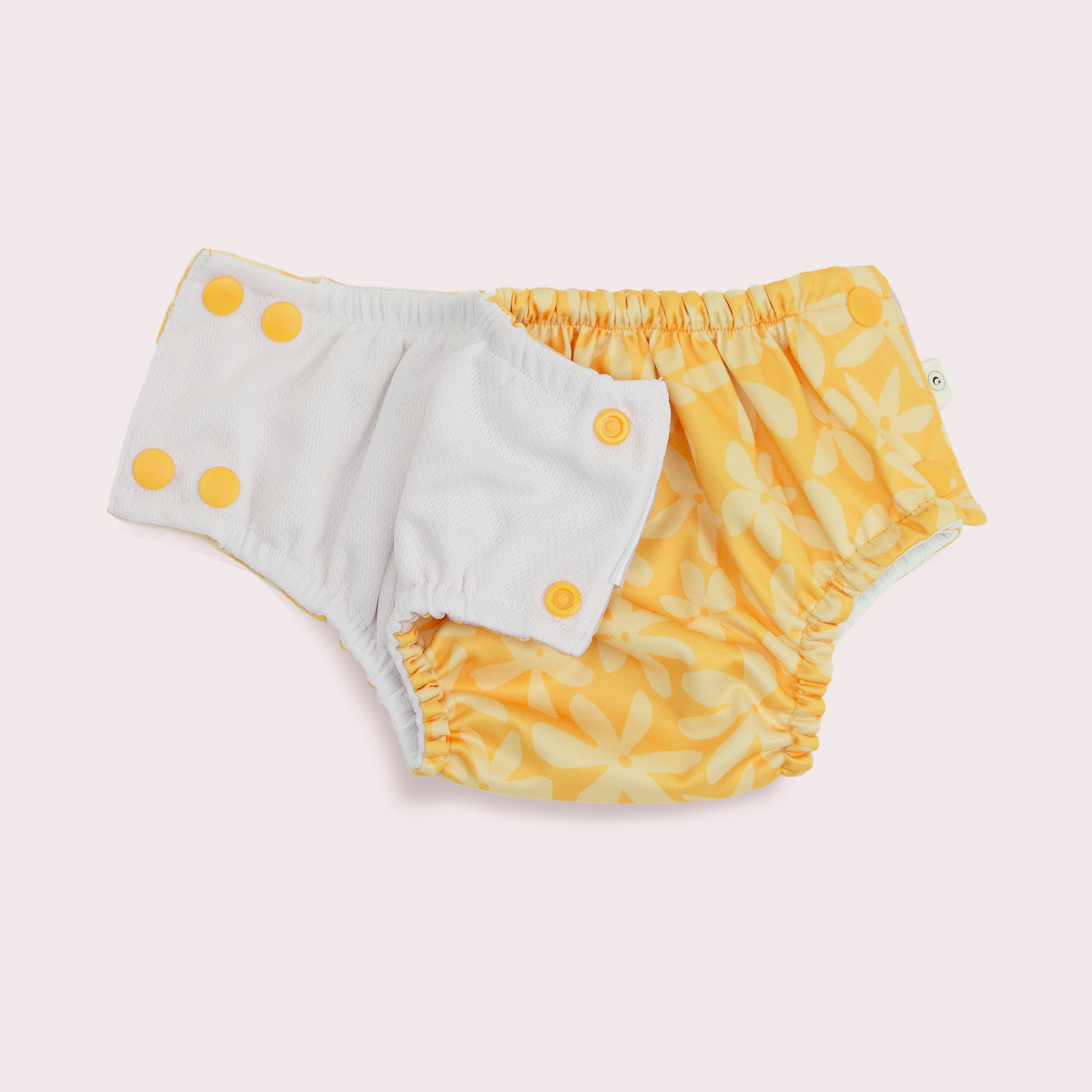 Econaps Reusable Swim Nappy 2 pack - Daisy - Medium 7-11kg