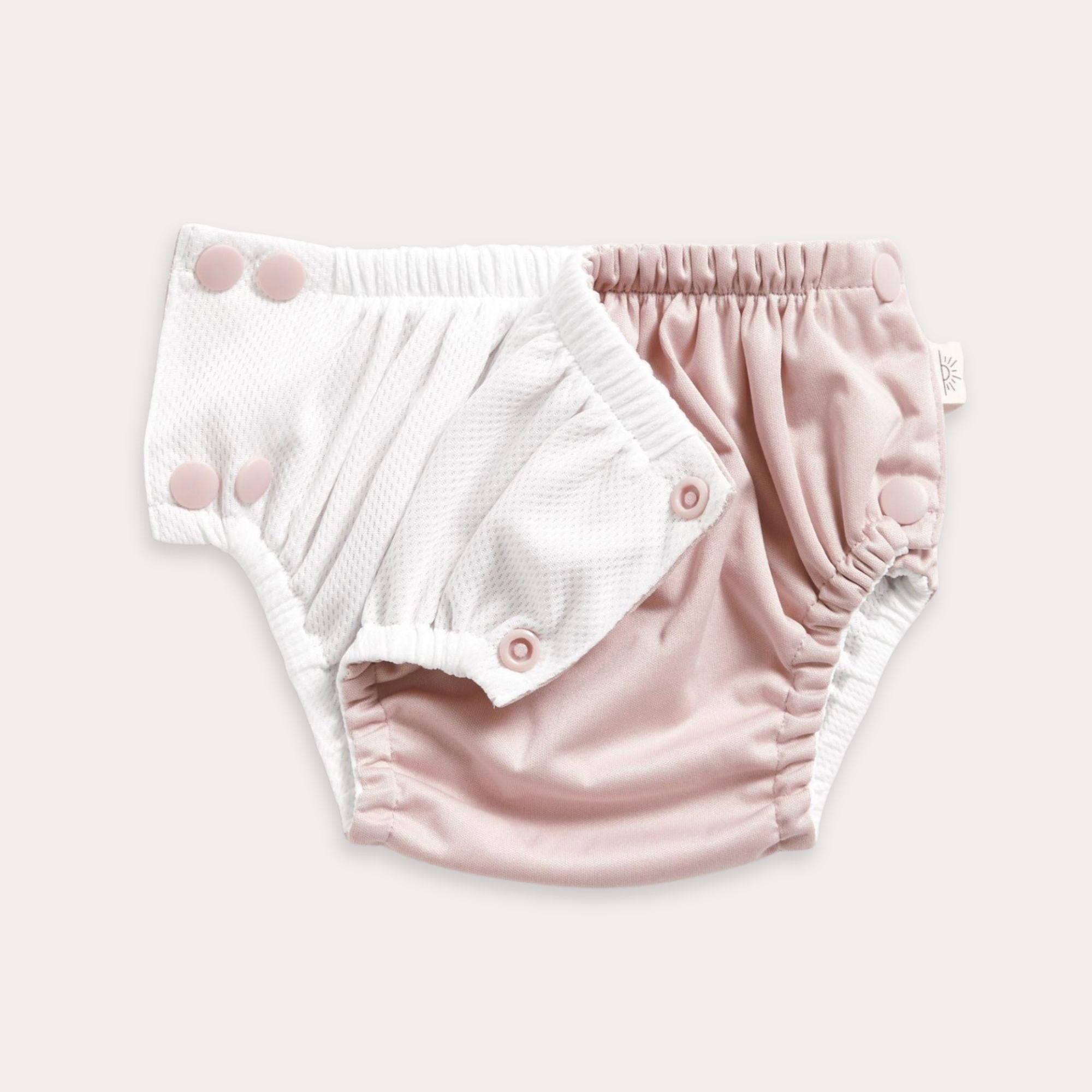 Dusty Rose Swim Nappy