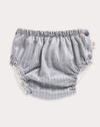 Indigo Pinstripe Swim Nappy