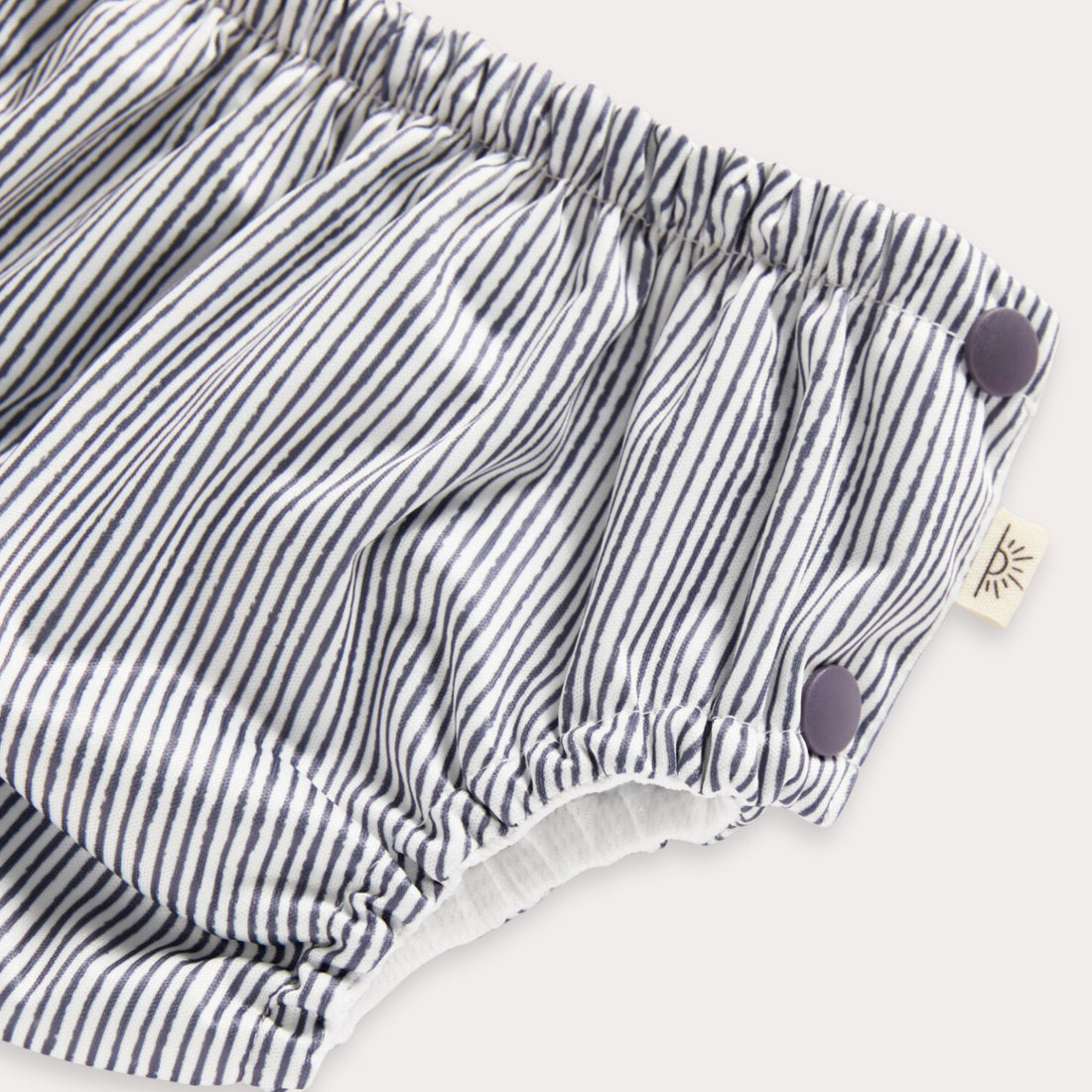 Indigo Pinstripe Swim Nappy