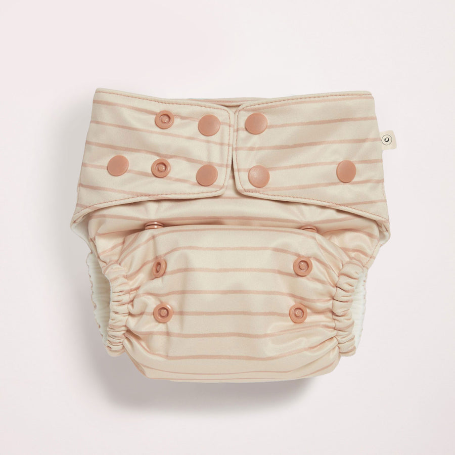 Painted Stripe 2.0 Modern Cloth Nappy