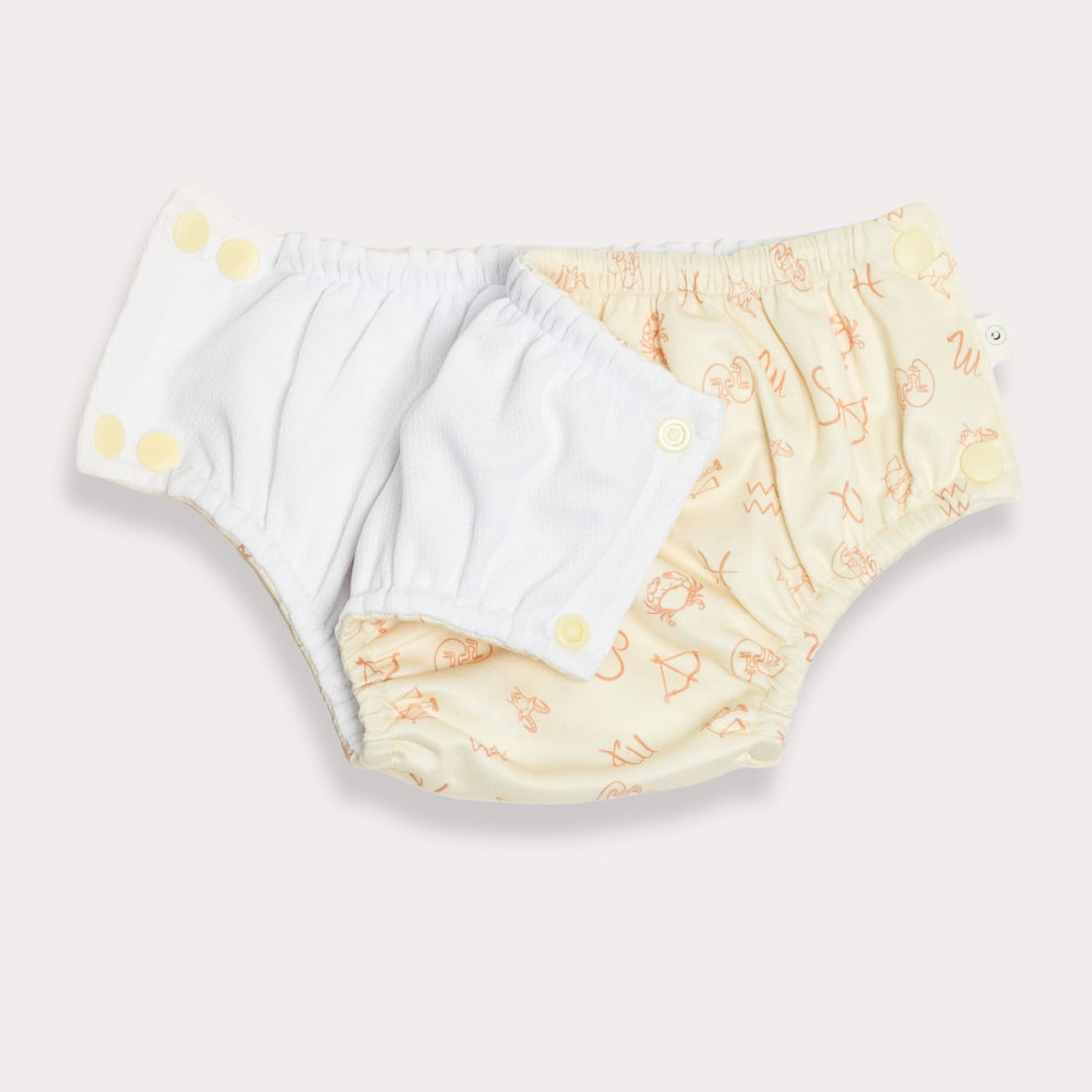 Zodiac Swim Nappy - Ecru