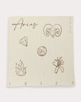 Zodiac Muslin Swaddle  - Aries