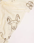 EcoNaps Muslin Swaddle - Zodiac - Capricorn