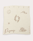 Zodiac Muslin Swaddle - Pisces