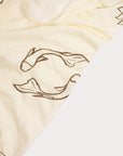 Zodiac Muslin Swaddle - Pisces