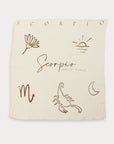 Zodiac Muslin Swaddle - Scorpio