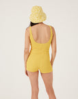 Sunflower Curve Boyleg Onesie