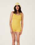 Sunflower Curve Boyleg Onesie