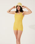 Sunflower Curve Boyleg Onesie