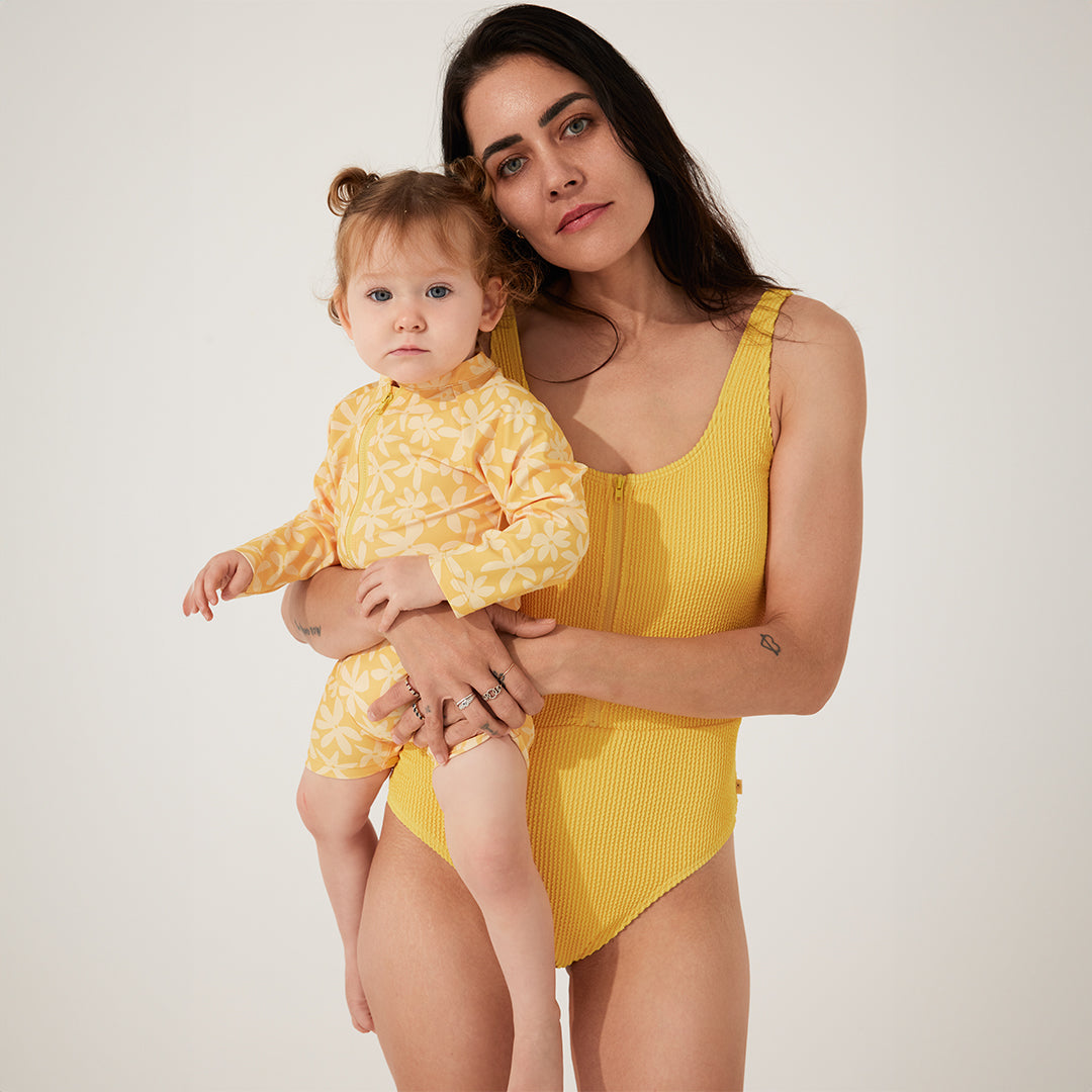 Sunflower Curve One Piece