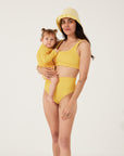 Sunflower Embrace Swim Bottoms