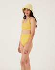 Sunflower Embrace Swim Bottoms