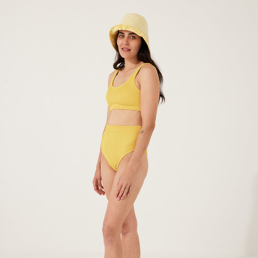 Sunflower Embrace Swim Bottoms