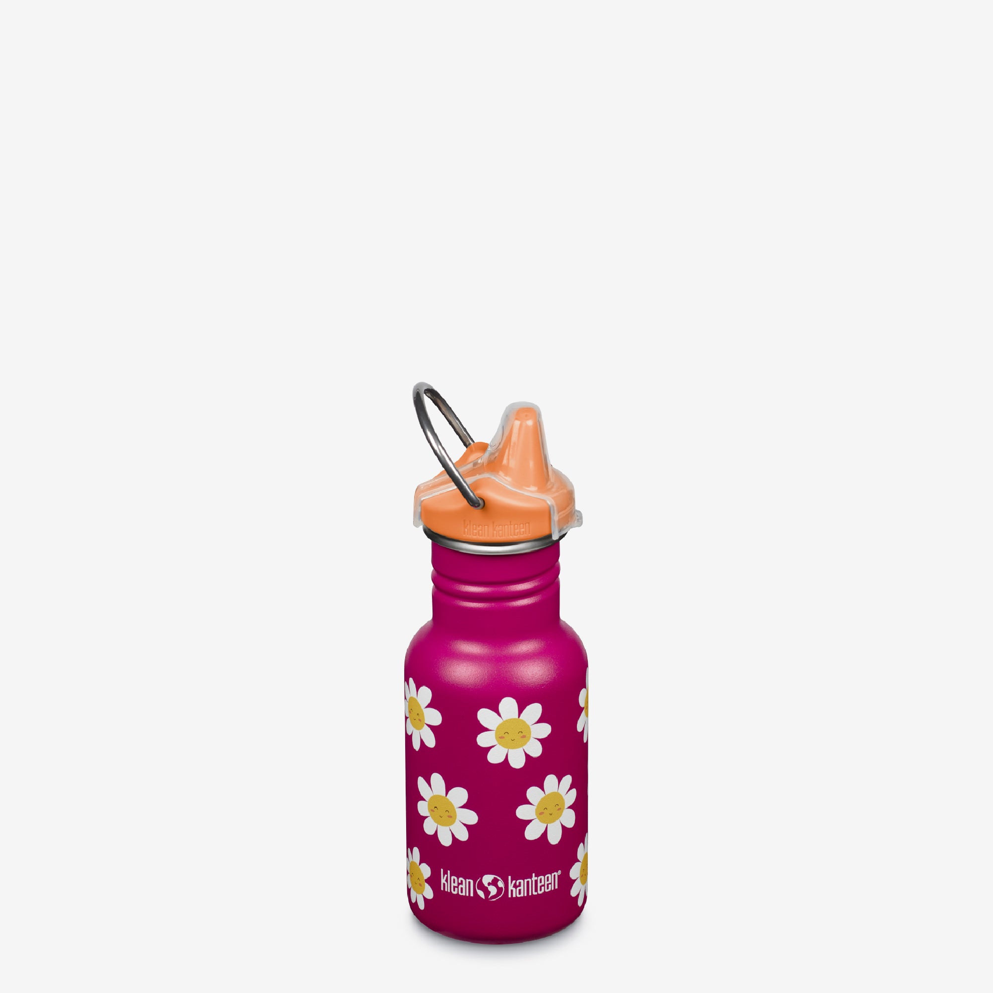 12oz (355ml) Classic Kid&#39;s Sippy Bottle Happy Flowers