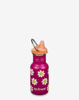 12oz (355ml) Classic Kid's Sippy Bottle Happy Flowers