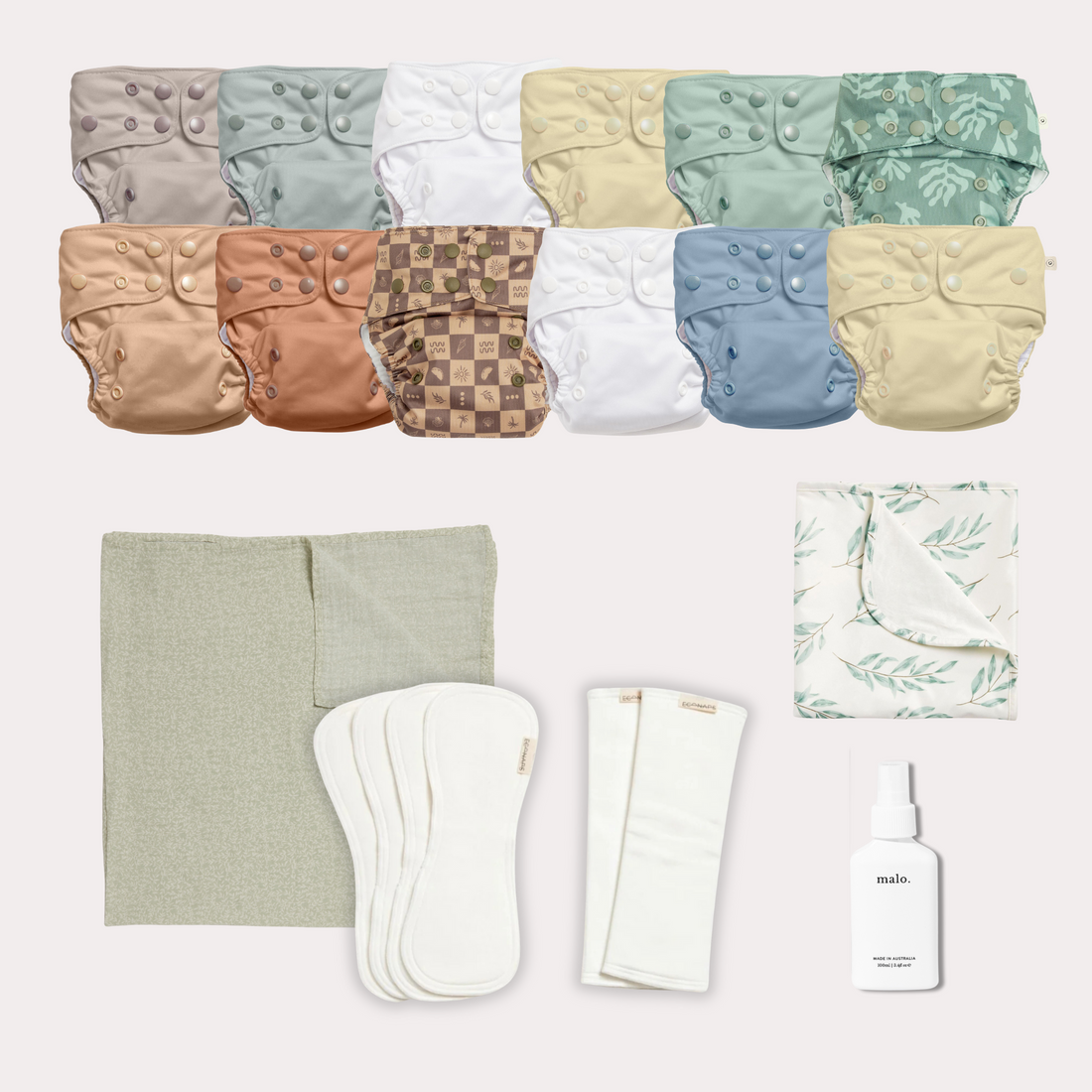 Newborn Part-Time Cloth Bundle