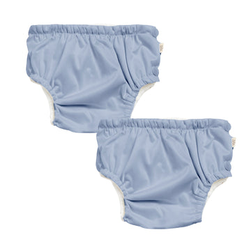 EcoNaps Reusable Swim Nappy 2 Pack - Cloud - Medium 7-11kg