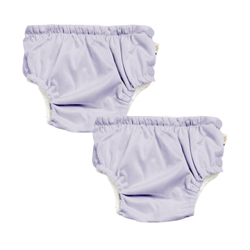 EcoNaps Reusable Swim Nappy 2 Pack -  Lavender - Extra Large 13+kg