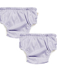 EcoNaps Reusable Swim Nappy 2 Pack -  Lavender - Medium 7-11kg