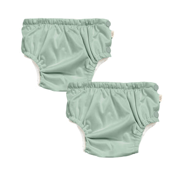 EcoNaps Reusable Swim Nappy 2 Pack - Mint - Extra Large 13+kg