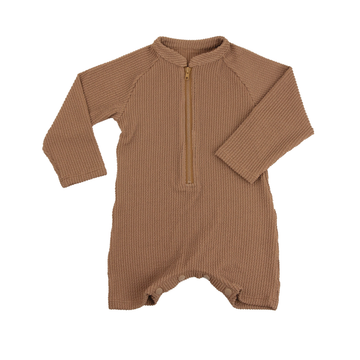 EcoNaps Onesie - Cocoa - 6-12 months