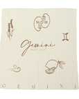 EcoNaps Muslin Swaddle - Zodiac - Gemini